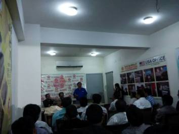 Dinner at Gandhinagar