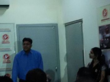 Dinner at Gandhinagar